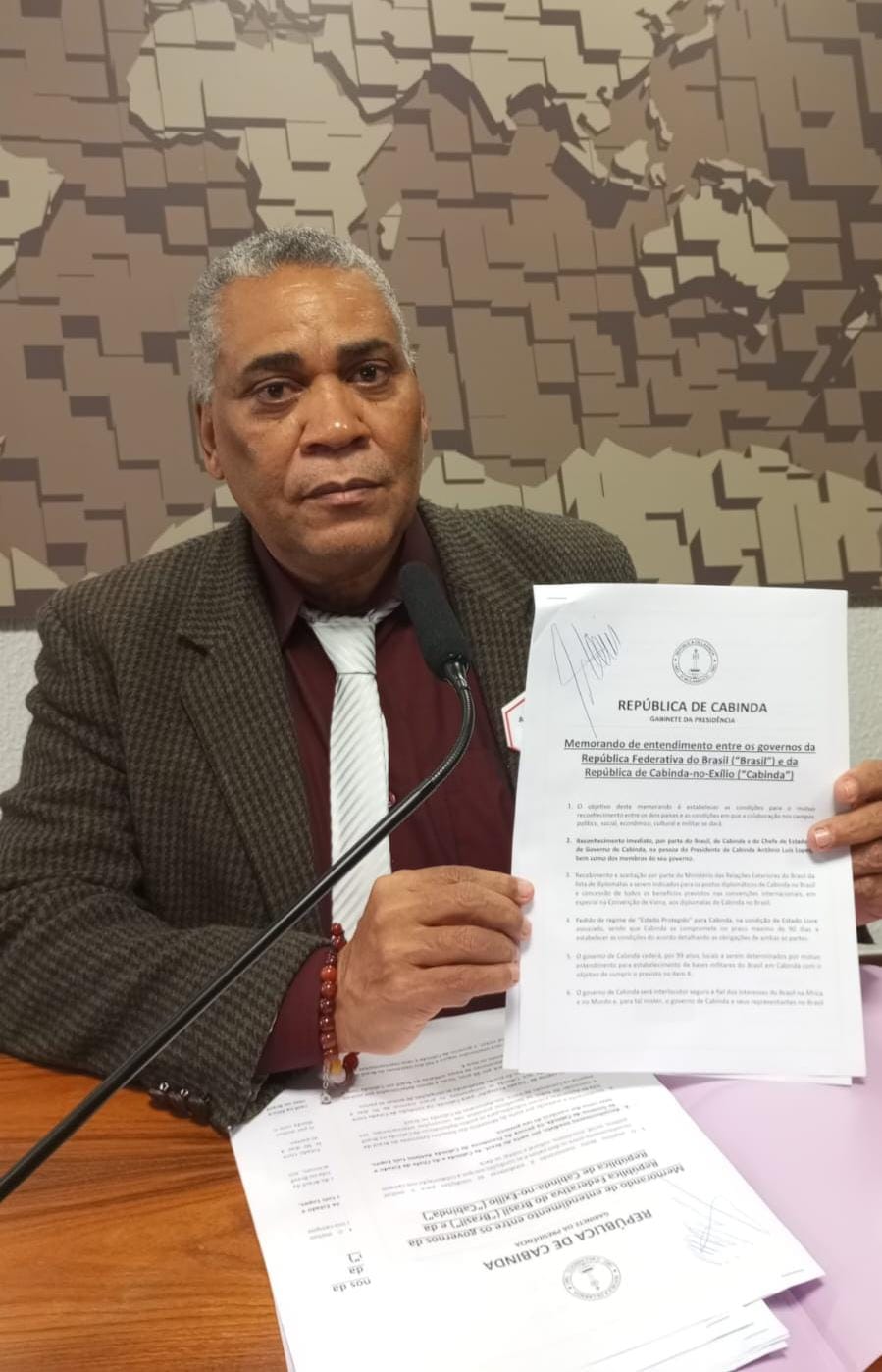 Representant of the F.L.E.C. in BRAZIL